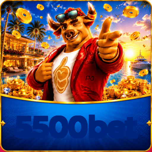 5500bet Logo - Bônus com Rollover Justo
